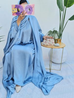 Aqua Grace Abaya | Suhaaf