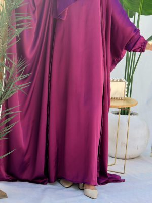 Lilac Whisper Abaya | Suhaaf