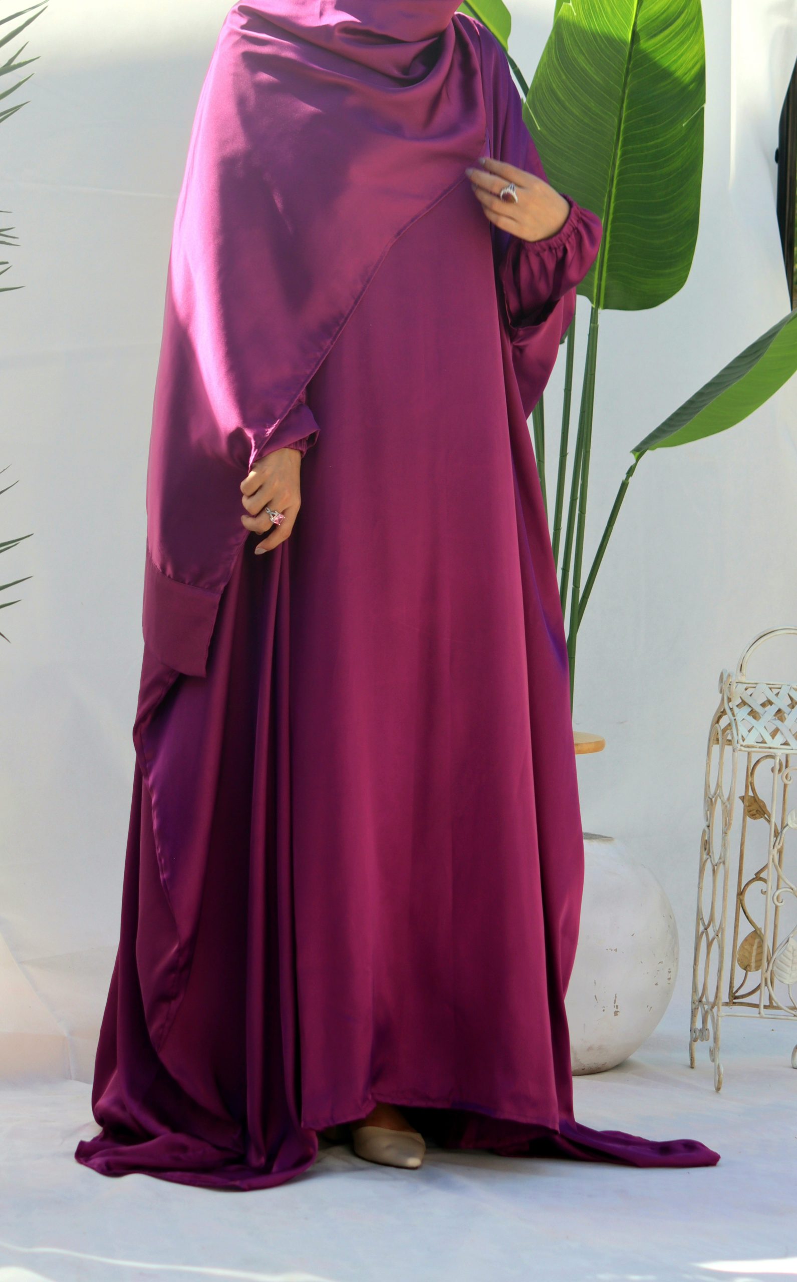 Lilac Whisper Abaya | Suhaaf