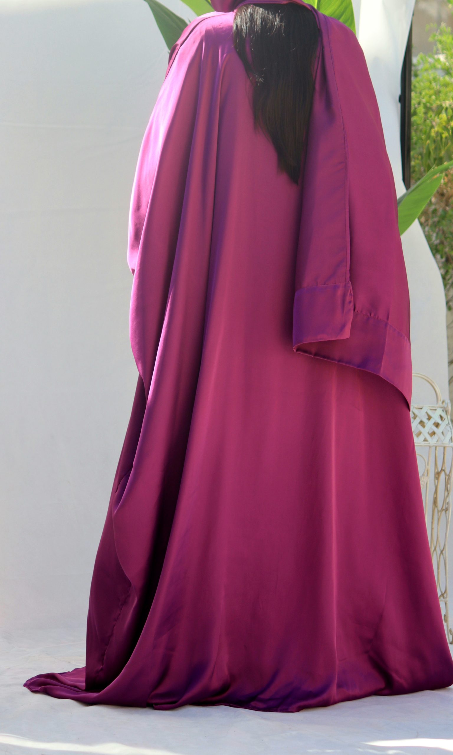 Lilac Whisper Abaya | Suhaaf