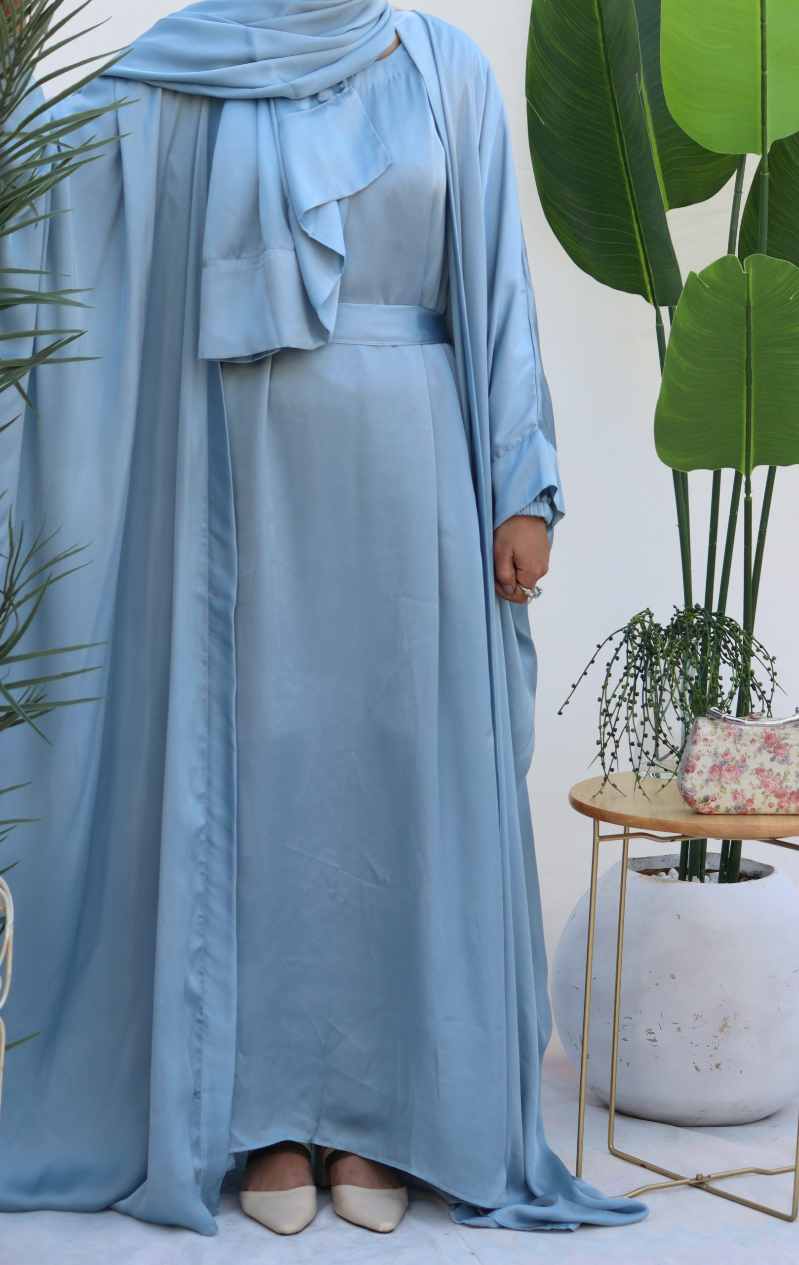 Aqua Grace Abaya | Suhaaf